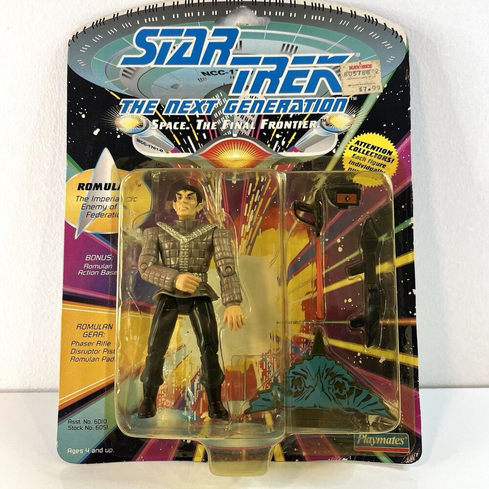Playmates Toys Star Trek The Next Gen Romulan Action Figure